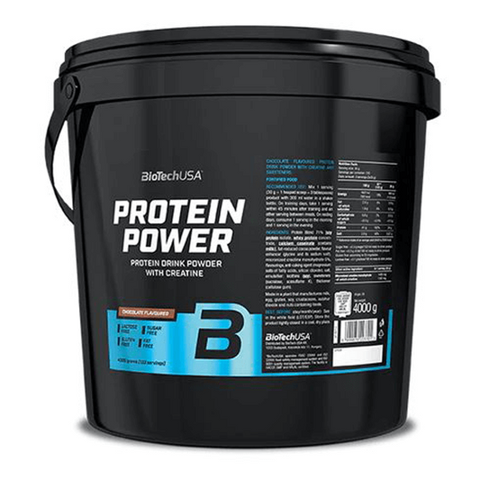 Protein Power de la marca Biotech USA en Proteinas sin gluten