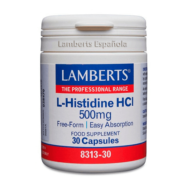 L-Histidina HCI 500mg - Lamberts 0