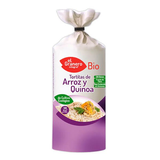 Tortitas de Arroz y Quinoa Bio de la marca El Granero Integral en El Granero Integral