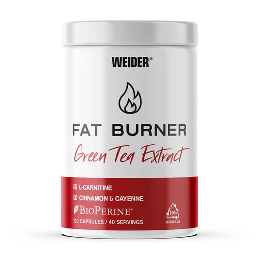Fat Burner Green Tea Extract de la marca Weider en L-Carnitina y cafeína