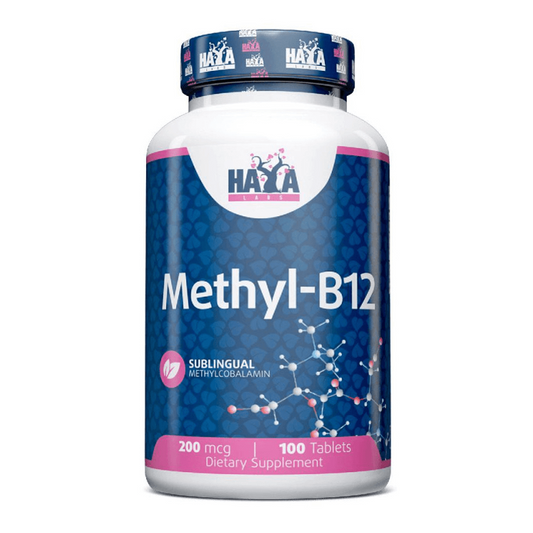 Methil-B12 200mcg de la marca Haya Labs en Vitamina B