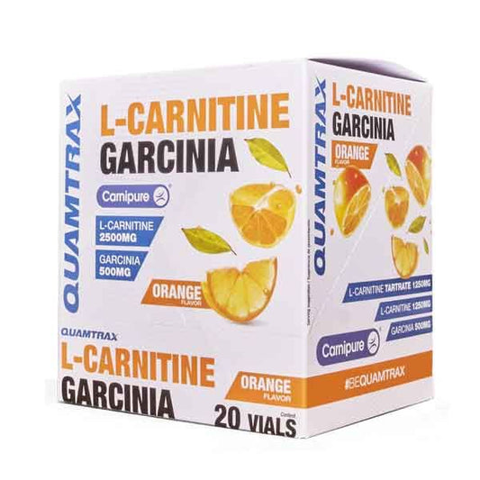 L-Carnitina Garcinia de la marca Quamtrax en L-Carnitina y cafeína