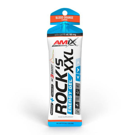 Rock's Energy Gel XXL con Cafeína de la marca Amix Nutrition en Energéticos
