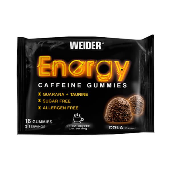 Energy Caffeine Gummies - Weider 0