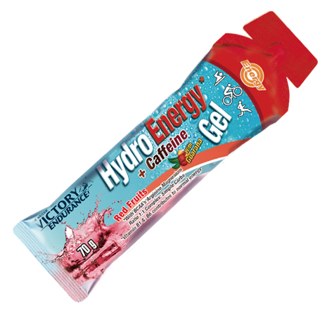Gel Hydro Energy con Cafeína de la marca Victory Endurance en Energéticos
