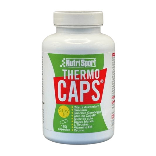 Thermo caps de la marca Nutrisport en L-Carnitina y cafeína