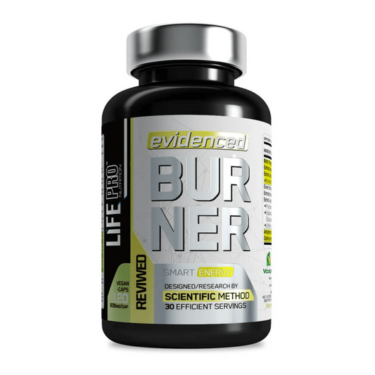 Evidenced Burner 720mg de la marca LifePRO en L-Carnitina y cafeína