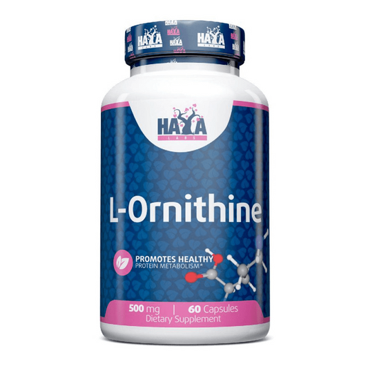 L-Ornitina 500mg de la marca Haya Labs en Aminoácidos