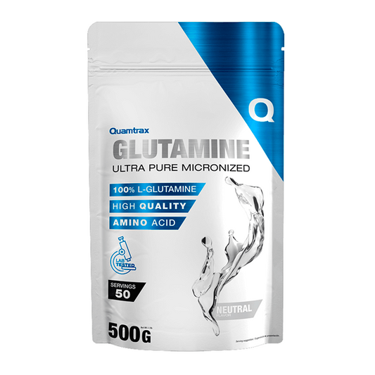 Glutamina 100% Pura de la marca Quamtrax en Quamtrax