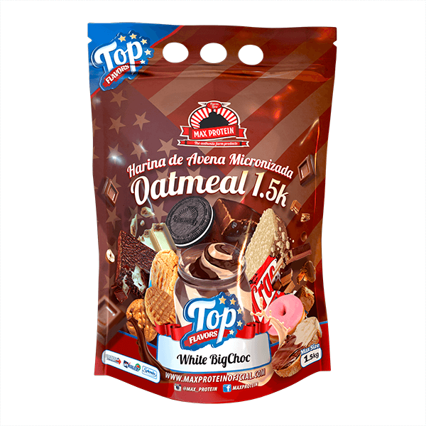 Harina de Avena Top Flavors - Max Protein 0