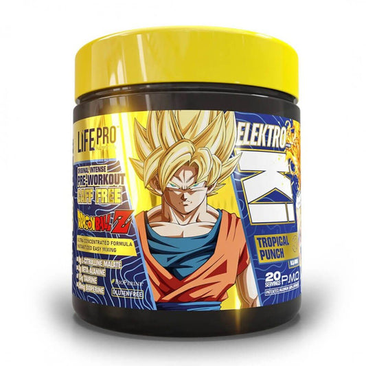 Elektro Ki Sin Cafeína Dragon Ball Z de la marca LifePRO en Pre / Intra / Post