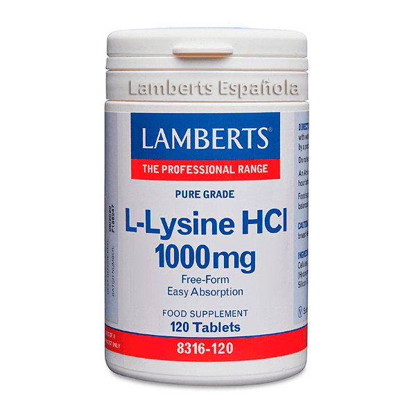 L-Lisina HCI 1000mg - Lamberts 0