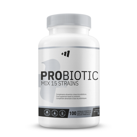 Probiotic Mix con 15 cepas de probióticos de la marca Masmusculo Supplements en Probioticos