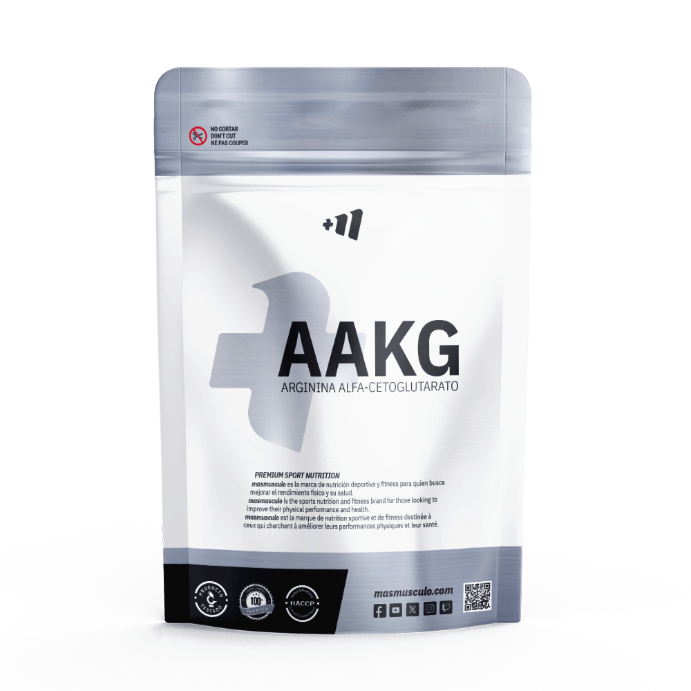 AAKG bote de 500g suplemento de la sección arginina por Masmusculo Supplements