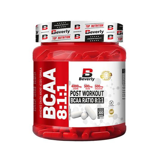 BCAA 8:1:1 Post Workout de la marca Beverly Nutrition en Aminoácidos