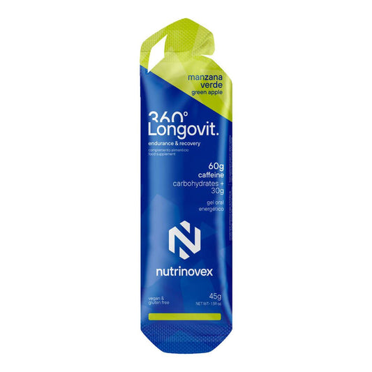 Gel Longovit 360 Con Cafeína de la marca Nutrinovex en Energéticos