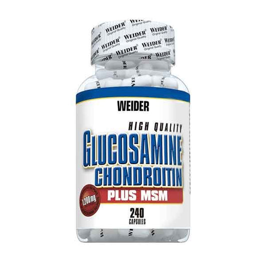 Glucosamina Condroitina + MSM de la marca Weider en Glucosamina