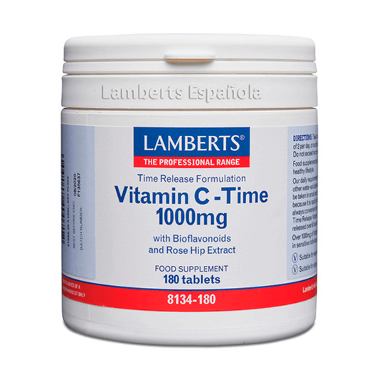Vitamina C 1000mg Liberación Sostenida de la marca Lamberts en Nutrición deportiva