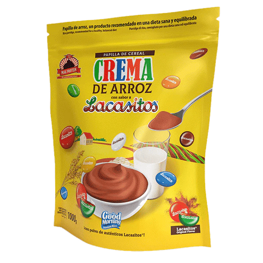 Crema de Arroz Lacasitos Edición Limitada de la marca Max Protein en Max Protein