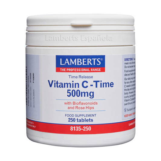Vitamina C 500mg (Liberación Sostenida) de la marca Lamberts en Nutrición deportiva
