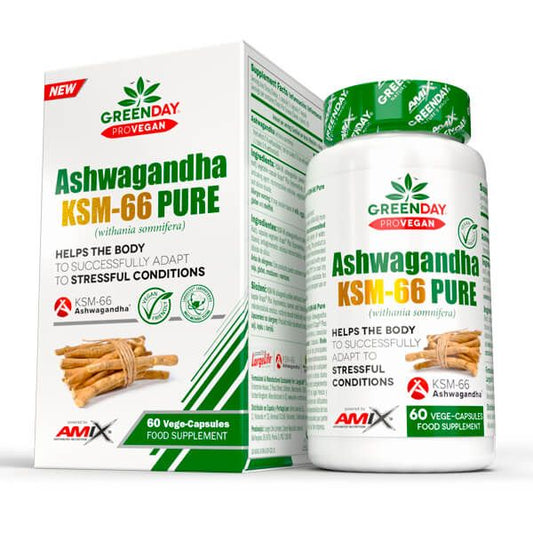 Ashwagandha KSM-66 Pure de la marca Amix Nutrition en Amix Nutrition