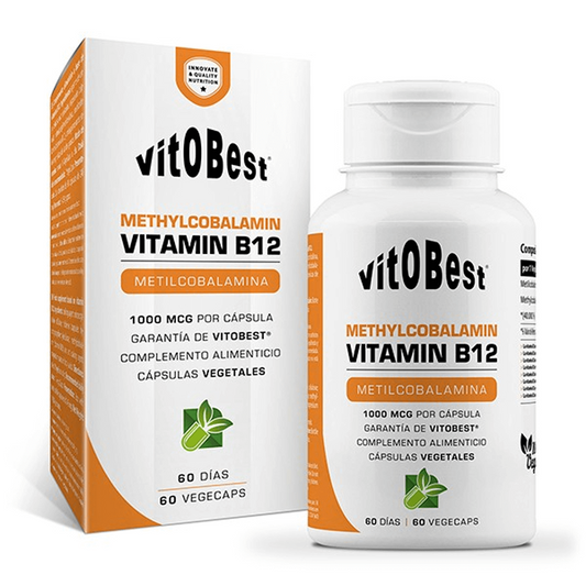 Metilcobalamina Vitamina B12 1000Mg de la marca VitoBest en Vitamina B