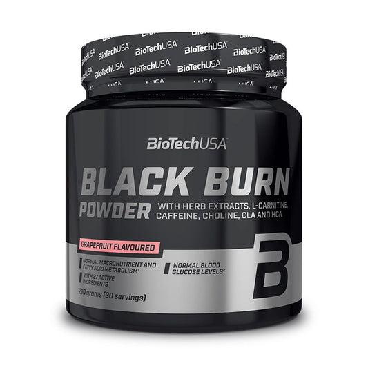 Black Burn de la marca Biotech USA en L-Carnitina y cafeína