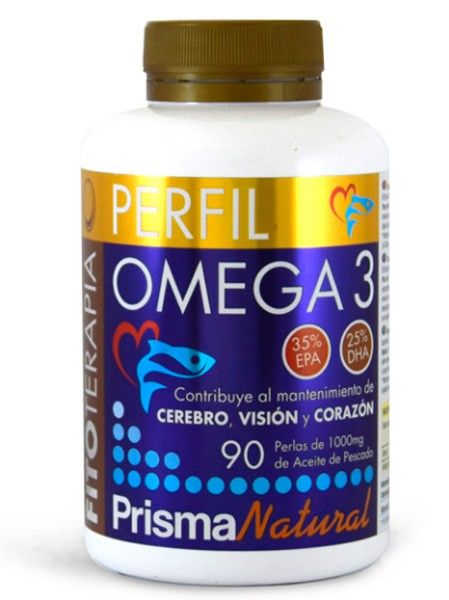 Perfil omega 3 de la marca Prisma Natural en Ácidos Grasos