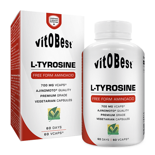 L-Tirosina 700mg de la marca VitoBest en Aminoácidos