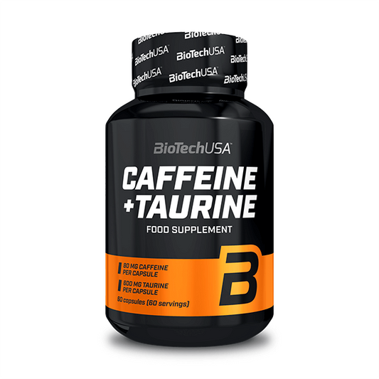 Cafeina y Taurina de la marca Biotech USA en Pre / Intra / Post