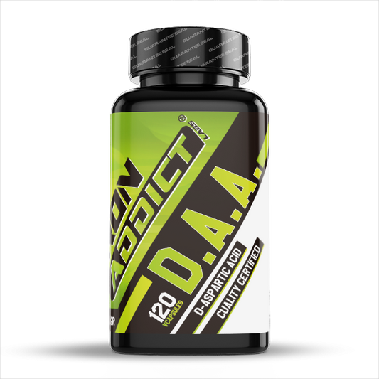 DAA (Ácido Aspártico) de la marca Iron Addict Labs en Complejos Testosterona