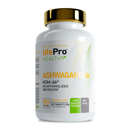 Ashwagandha 500mg ksm66 de la marca LifePRO en LifePRO
