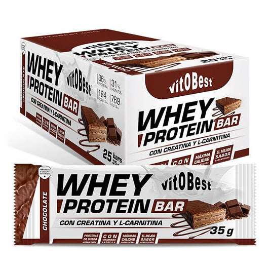 Barrita Whey Protein Bar de la marca VitoBest en Barritas