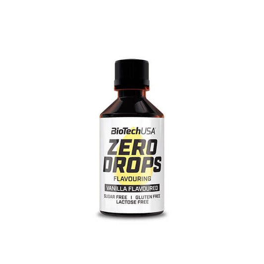 Saborizante Zero Drops de la marca Biotech USA en Edulcorantes y Saborizantes