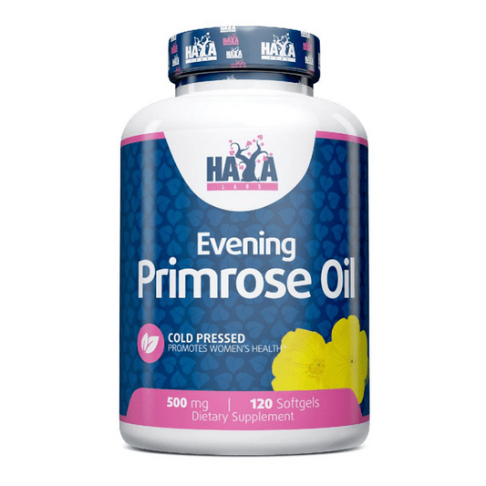 Aceite de Onagra Prensado en frío 500mg de la marca Haya Labs en Aceites Vegetales