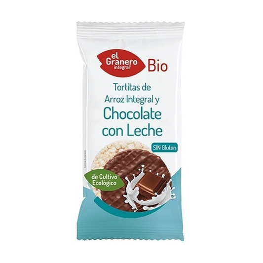 Tortitas de Arroz Integral Chocolate con Leche de la marca El Granero Integral en El Granero Integral