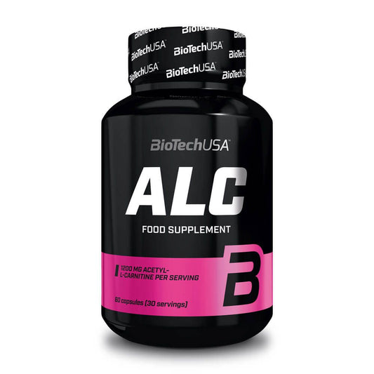 Alc (Acetil L-Carnitina) de la marca Biotech USA en L-Carnitina y cafeína