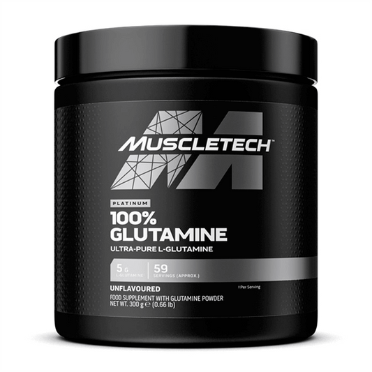 Platinum Glutamine de la marca Muscletech en Aminoácidos