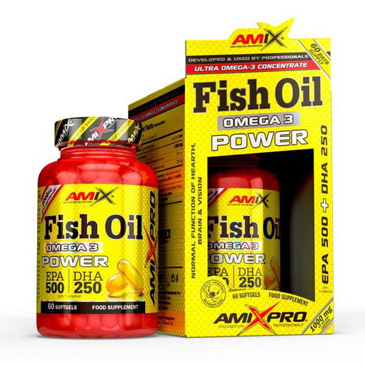 Fish Oil Omega 3 Power de la marca AmiXpro Series en Omega 3