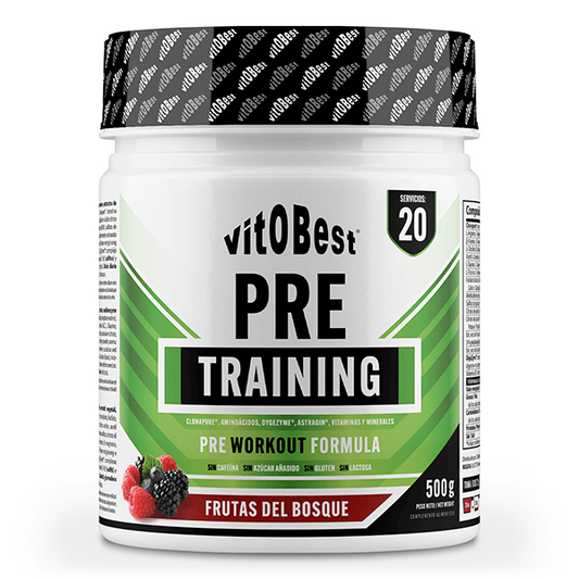 Pre Training de la marca VitoBest en Pre / Intra / Post