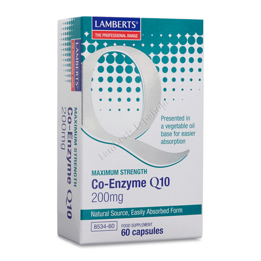 Co-Enzima Q10 200mg de la marca Lamberts en Lamberts