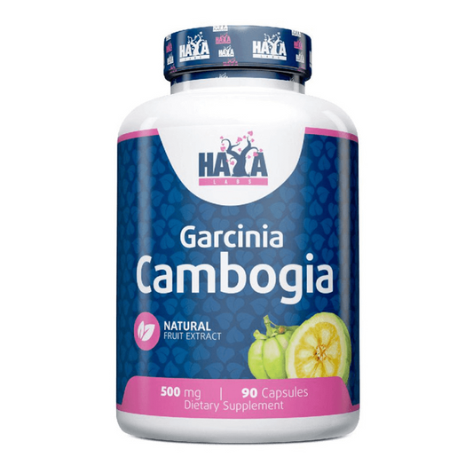Garcinia Cambogia 500mg de la marca Haya Labs en L-Carnitina y cafeína