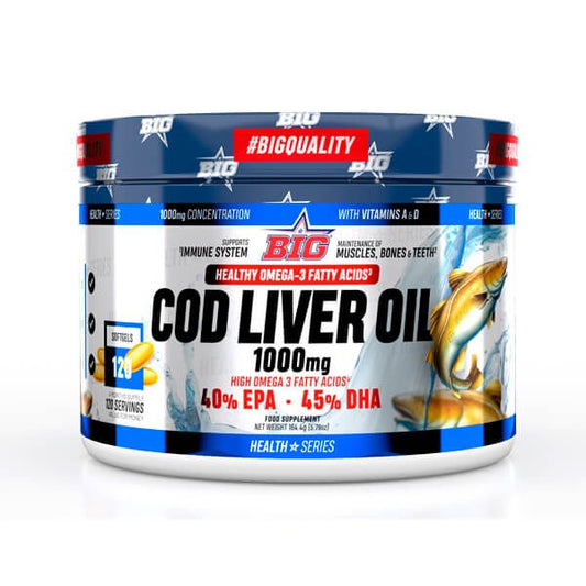Cod Liver Oil 1000mg de la marca BIG en BIG