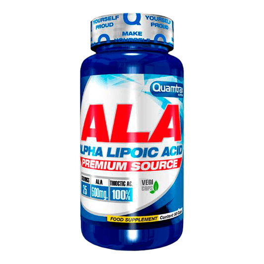 ALA (Ácido Alfa Lipóico) de la marca Quamtrax en Acido Alfa Lipoico
