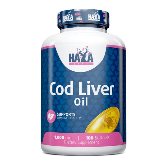 Aceite de Hígado de Bacalao 1000mg de la marca Haya Labs en Ácidos Grasos