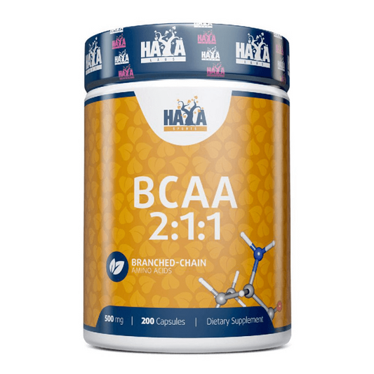 BCAA 2:1:1 500mg de la marca Haya Labs en Aminoácidos