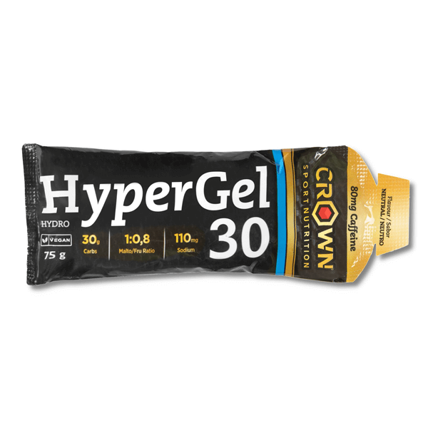 Gel HyperGel 30 Hydro con Cafeína - Crown Sport Nutrition 0