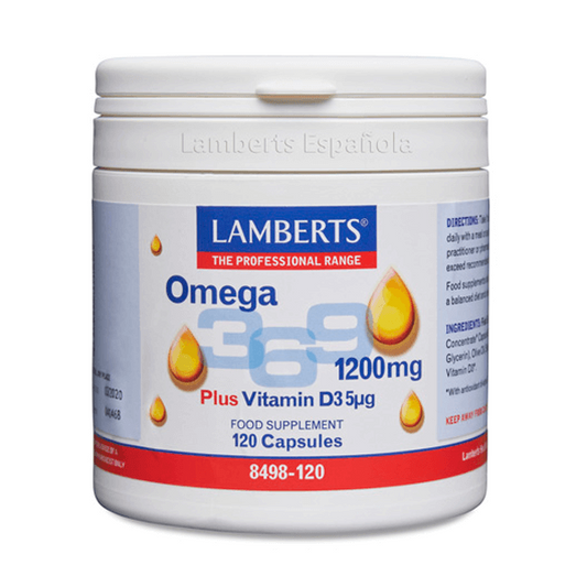 Omega 369 + Vitamina D3 de la marca Lamberts en Omega 369