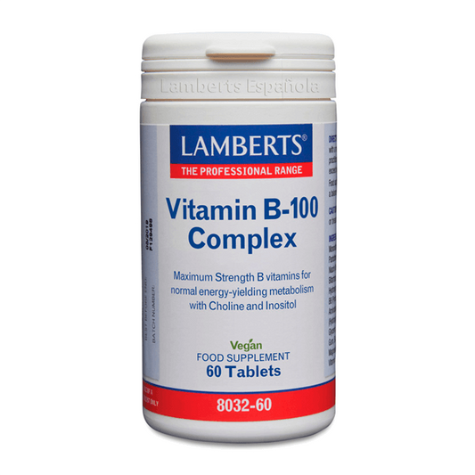 Complejo Vitamina B-100 de la marca Lamberts en Lamberts