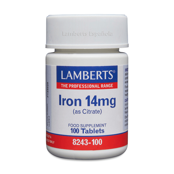 Hierro 14mg - Lamberts 0